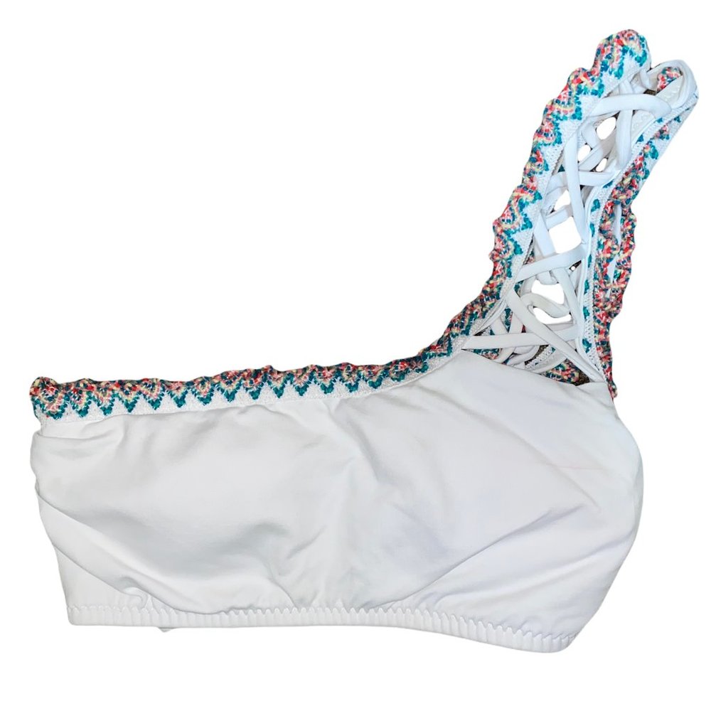 Becca White Mardi Gras Embroidered Two-Piece - Picture 2 of 14